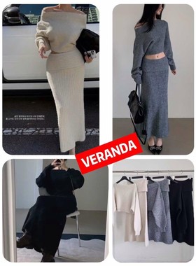 九1120韩国东大门套装区VERANDA-8705191休闲潮流直邮街头人气