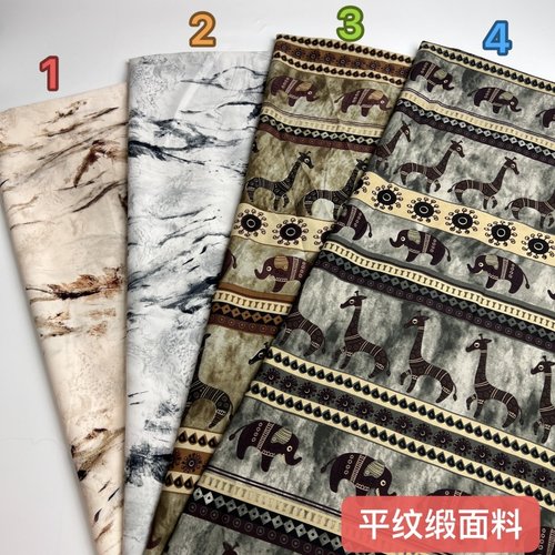 垂感平纹缎不透雪纺上衣裤子面料