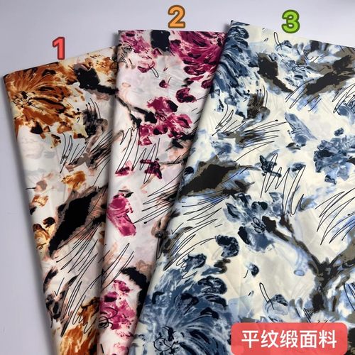 顺发纺织平纹缎布料批发