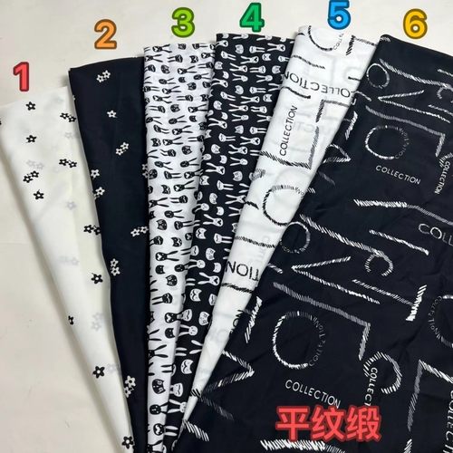 顺发纺织平纹缎面料批发