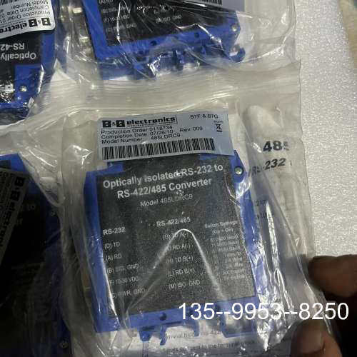 原装正品B&B Electronics 485LDRC9光隔离R价格详谈