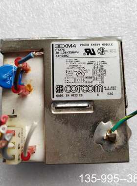 原装正品corcom插头3EXM4F7273所示，，原装价格详谈