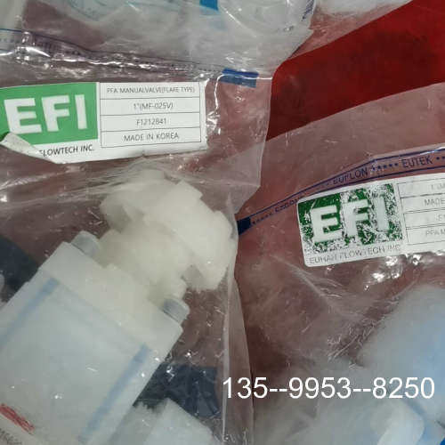 原装正品PFA     EFI      手动隔膜阀 1寸    数价格详谈