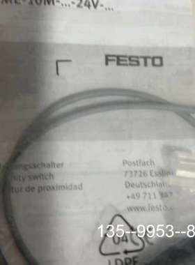 原装正品费斯托FESTO接近开关551368  SME-10M-DS价格详谈