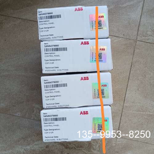 原装正品CDP312R ABB ACS800 操作面板 原装CD价格详谈