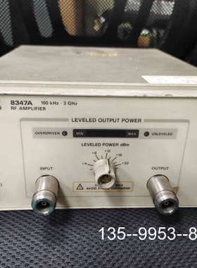 议价hp 8347a射频放大器，100khz-3ghz,要的来详谈