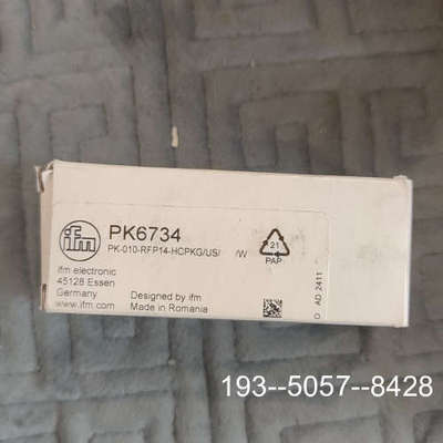 议价IFM易福门ifmPK6734传感器，未详谈