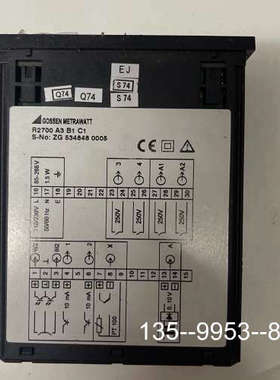 原装正品Gossen Metrawatt戈森米拉特R2700 A3价格详谈