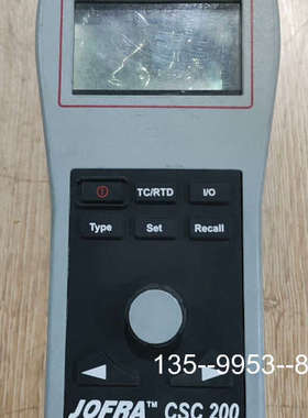 原装正品阿美特克AMETEK jofra CSC200电压电流校准格详谈