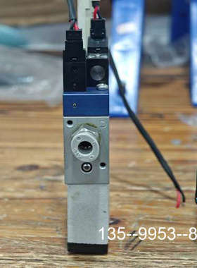 原装正品AMILA阿米拉气动电磁阀，蓝色，带黑色接线端子成价格详