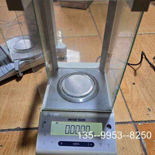 原装正品梅特勒万分之一电子天平，实验室处理，自带电源适配器，
