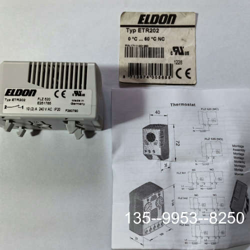 原装正品ELDON ETR202.温控模块  品 过，价格详谈