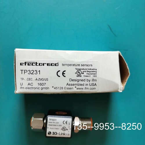 原装正品IFM TP3231 温度传感器原装正品，带盒价格详谈