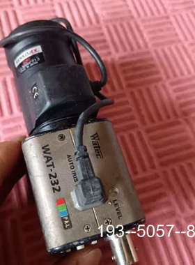 议价WATEC瓦特 WAT-232 彩色转黑白，有需详谈
