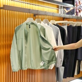 2025早秋新款 户外露营旅行三防防晒夹克轻薄透气立领外套1013 男士