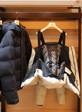 99白鹅绒高充绒量2025冬季户外旅行五防超厚极寒羽绒服男防水1475