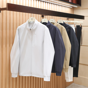 高级感户外机能风弹力透气抗皱立领夹克外套2057 男士 2026春季 新款