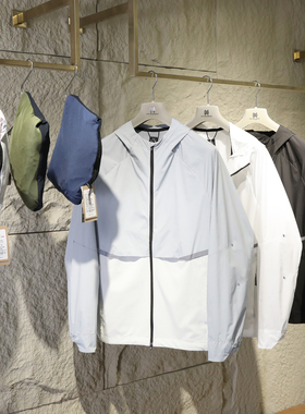 2025夏季新款可收纳防风防水轻量级户外情侣款透气防晒皮肤衣9925