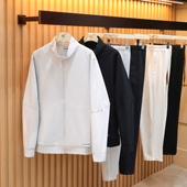 新款 男士 户外运动高端套装 高性价比2025秋季 针织夹克休闲裤 潮1414