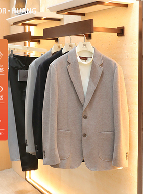 数量不多2026春季新款男商务休闲含羊毛莫代尔混纺高级感西服1822