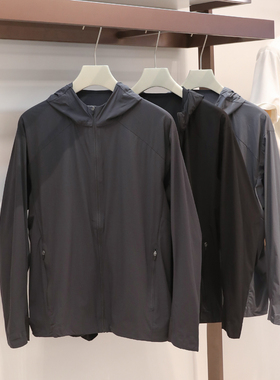 城市机能风2025夏季新款男士轻量级户外防晒透气速干夹克外套9998