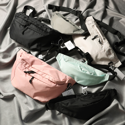 高性价比2025情侣款超轻户外斜跨包男士旅行包腰包便捷式胸包9951