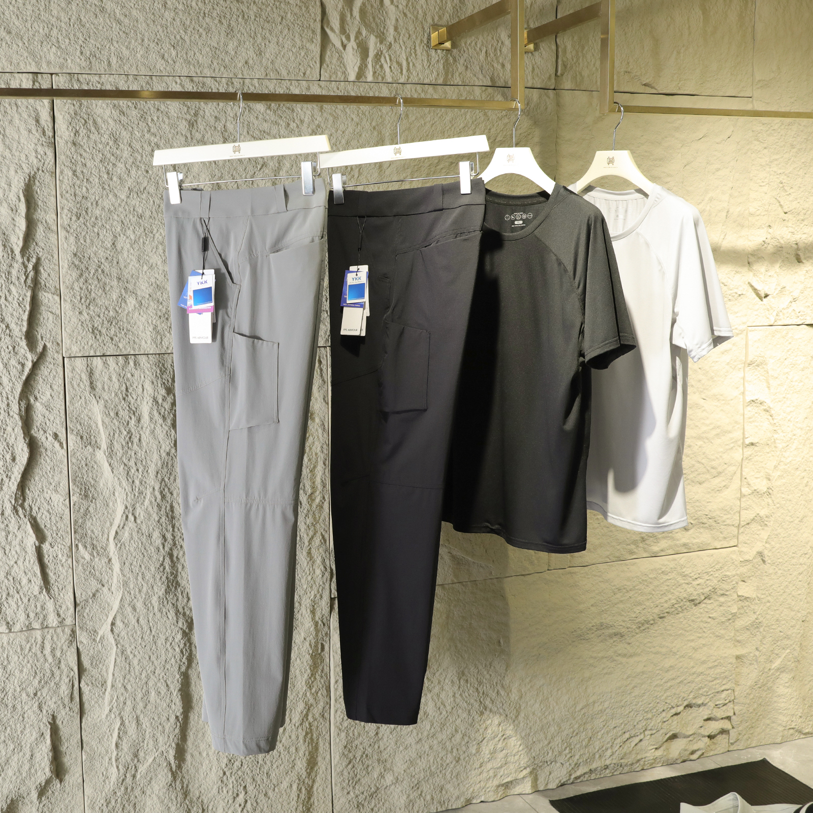 2025春夏季新款男士轻量级户外运动徒步透气速干跑步三防长裤1042