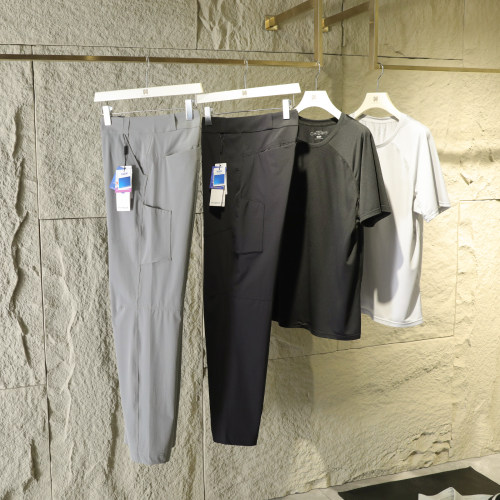 2025春夏季新款男士轻量级户外运动徒步透气速干跑步三防长裤1042