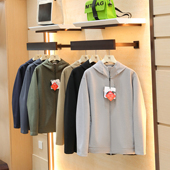 户外休闲内里抓绒弹力针织软壳卫衣夹克外套1339 男士 2025秋季 新款