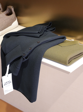 都市通勤风2025夏季新款男士高端商务休闲凉感针织短袖POLO衫1115