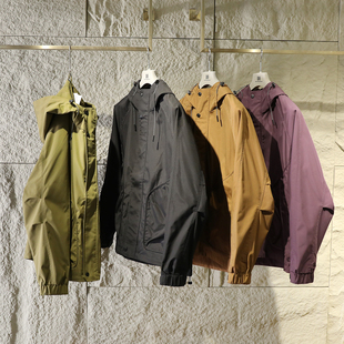 户外三防美拉德工装 夹克连帽外套9750 男士 城市机能风2025早春新款