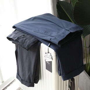 微阔九分休闲裤 7009 男士 清仓不退换英国单岛国弹力斜纹料春装