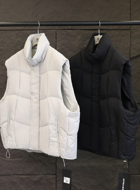 【库存】高克重秋冬款叠穿内搭男立领羽绒服马甲户外坎肩外穿9574