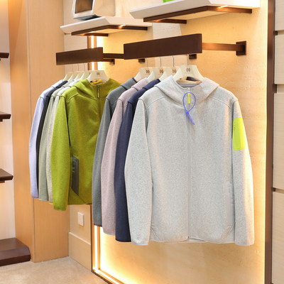 2025秋冬情侣户外抓绒卫衣叠穿保暖连帽针织冲锋衣内胆抓绒衫1742