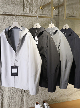 2025早春新款男高端轻奢城市户外商务休闲机能风软壳夹克外套9805