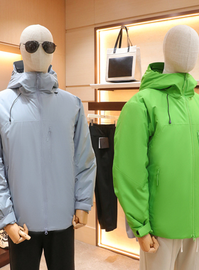 城市机能风棉服2025秋冬季新款户外3M新雪丽高效暖绒连帽棉衣1450