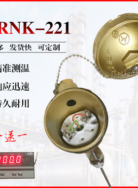 热电偶E型温度传感器 WREK-221铠装能弯曲测温 锅炉温度探头 上海