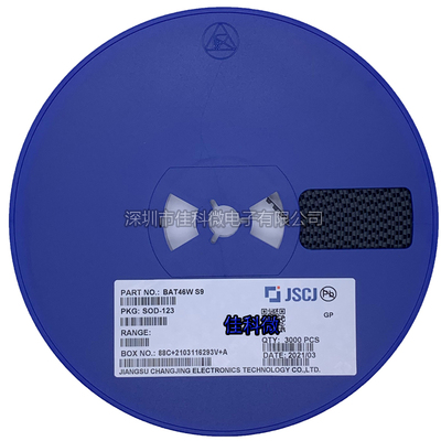 长电长晶 BAT42W BAT43W BAT46W 丝印S7/S8/S9 SOD-123/323二极管