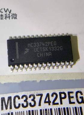 全新原装 MC33742PEGR2 电子元件BOM配单MC33742PEG 封装SOP-28