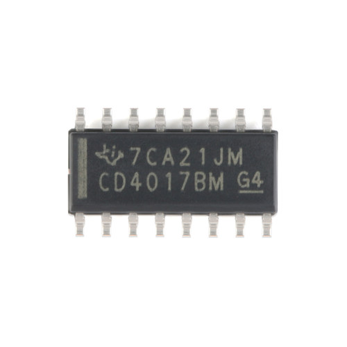 原装正品 CD4017BM96 SOIC-16 10个解码输出的CMOS十进制计数器IC