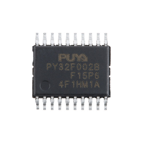 原装 PY32F002BF15P6TU TSSOP-20 ARM Cortex-M0 32位微控制器MCU