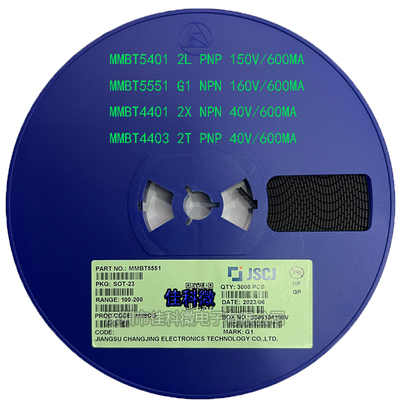 长电/长晶 MMBT5551 5401 MMBT4403 4401 丝印G1 2L 2X 2T SOT-23