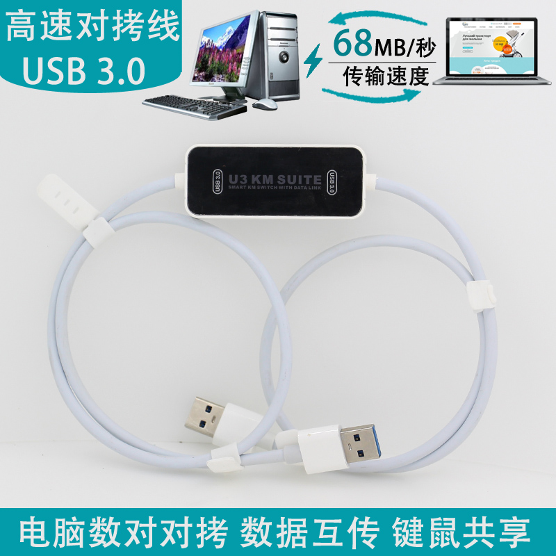 高速USB3.0电脑平板对拷数据线对传联机线键鼠共享 win7 8 10 MAC在类目 3C数码配件, 数码周边, 数据线中 - 来自Buy2taobao.com提供专业的淘宝代购服务
