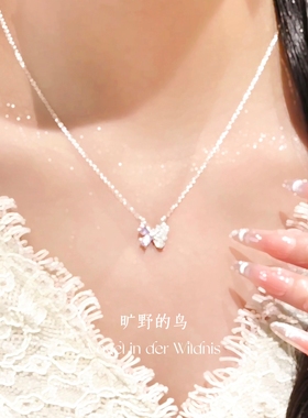 s999足银项链轻奢小众高级感礼物