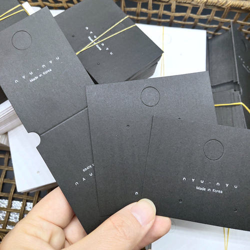 现货diy脚链发夹头饰定做卡片