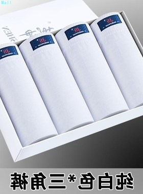 男士内裤三角裤纯白色Men's underwear briefs pure white