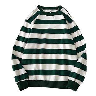 sleeved hoodie man Thin 条纹长袖 long 薄款 卫衣男 striped