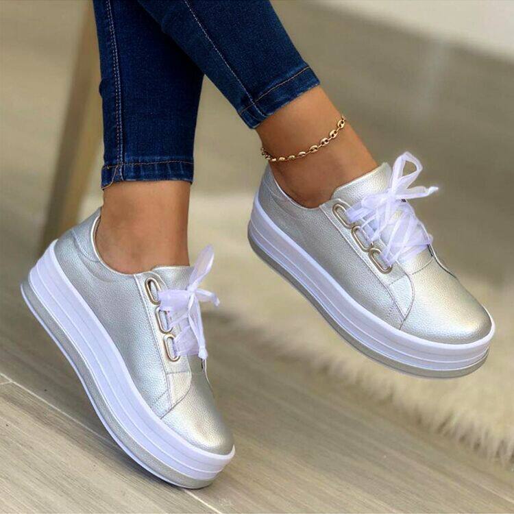 Autumn plus size women leather flat shoes for female女鞋43 4