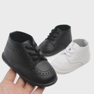 New Boy Rubber Leather Toddler Retro Shoes Baby Girl