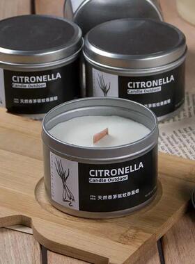Anti-Mosquitoes Citronella Candle Outdoor Indoor Soy Wax Cit